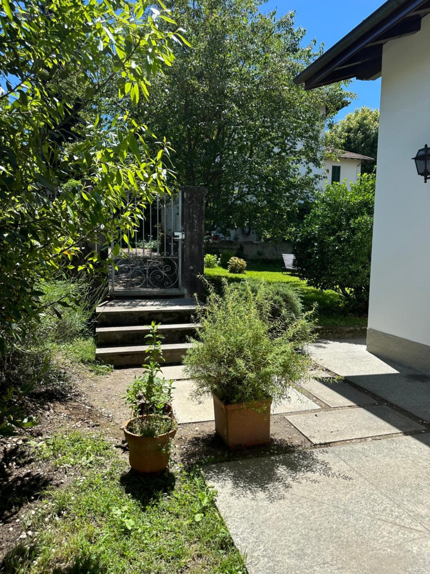Casa Del Custode: Renovated Flat With Garden In A Villa Near The Lake Stresa Zewnętrze zdjęcie